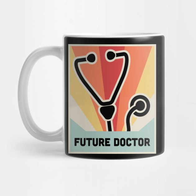 FUTURE DOCTOR | Retro Medical Student Poster by MeatMan